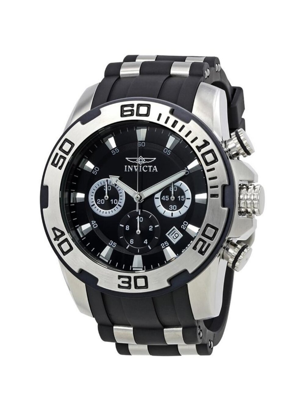 NWT Invicta Pro Diver Chronograph Black Dial Men's Watch